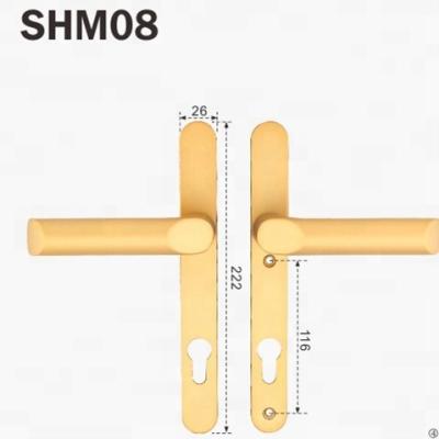 China Modern Casement Lever Handle Mortise Lock Set for sale