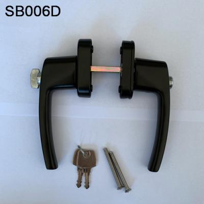 China Industrial Accessories Sliding Casement Window Handle Lock With Key for sale