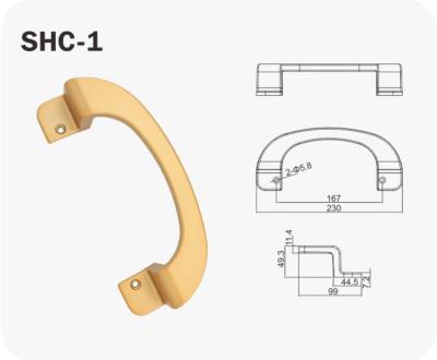 China Modern aluminum handle for sliding door SHC-1 for sale