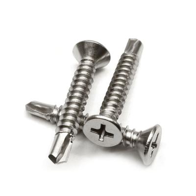 China Round Head Stainless Steel Hex Truss Self Drilling Tek Screws Self Drilling Countersunk Screws for sale