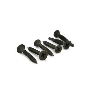 China Bugle Head High Quality Good Prices Steel Phosphated Drywall Screws Black Mini Drywall Screws Set for sale