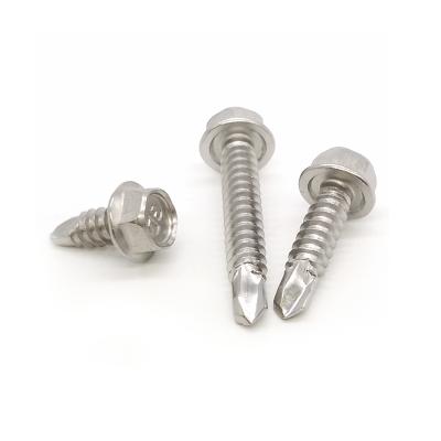 China Round Hex Head PhillIps Recess Self Tapping Screws High Quality Galvanized Drilling Screws for sale