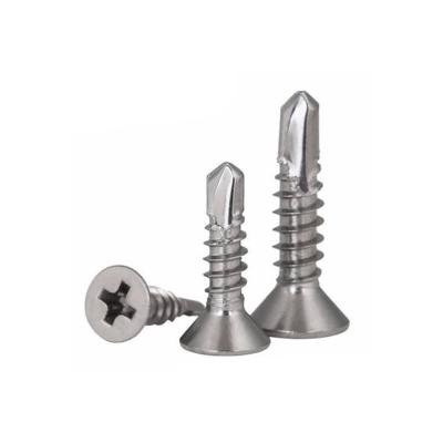 China Stainless Steel Round Galvanized Truss Head Phillips Driver Plating Color Hexagon Self Drilling Screws For Wood for sale