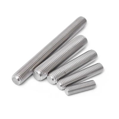 China Industry Manufacturers Bolts Bulk Stainless Steel Flat Head Threaded Galvanized Bar Full Threaded Rod for sale