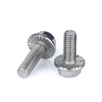 China Industry Hardware Hardness Steel Galvanized Hex Flange Bolts For Steel Structural Building for sale