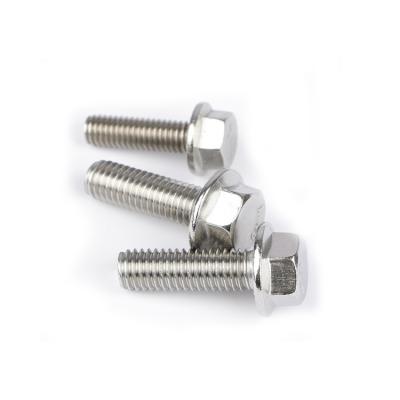 China Wholesale Custom Industry OEM Fasteners Stainless Steel Hardware Hex Flange Bolt Price for sale