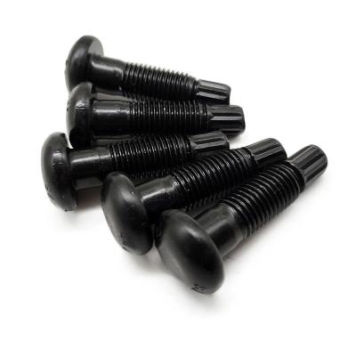 China High Strength Industry Steel Structure Bolts Round Black Head Shear Bolts And Nuts Twist Fasteners for sale