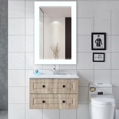 China Modern Professional High End Smart Hotel Home Design Special Customized Illuminated Bathroom Mirror for sale