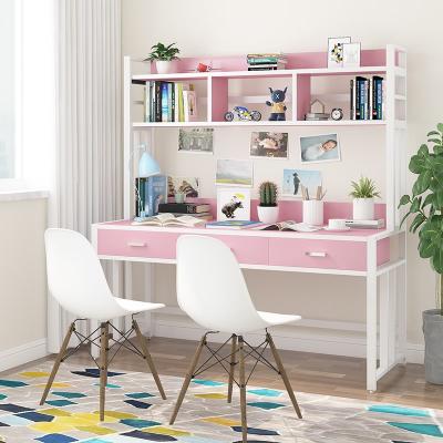 China Kinds Double Materials Table Single Table Study Room Furniture Set Student Home Desk Computer Office PC Desk for sale