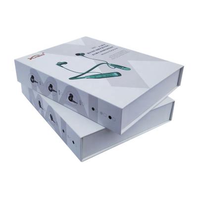 China China Wholesale Recyclable Luxury Magnetic Earphone Packaging Box Gift Paper Box for sale