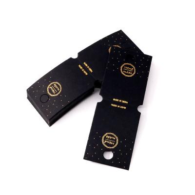 China High End Luxury Custom Products Sample Display Paper Header Cards Gift Packing Card for sale