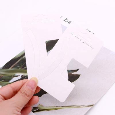 China Custom Products Wholsale Jewelry Display Paper Card Logo Toothbrush Header Card Paper Box Sleeve for sale