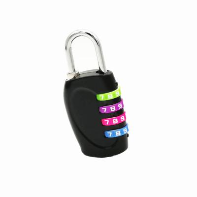 China Zinc Alloy High Security Combination Padlock Master Lock 4 Digit Combination Luggage Padlock for sale