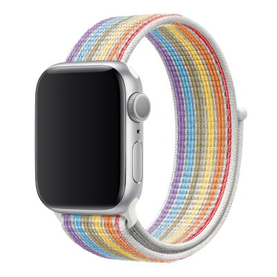 China Hot Selling Sports Band 38mm 40mm 42mm Nylon Adjustable 42mm Watch Band For Apple Watch for sale