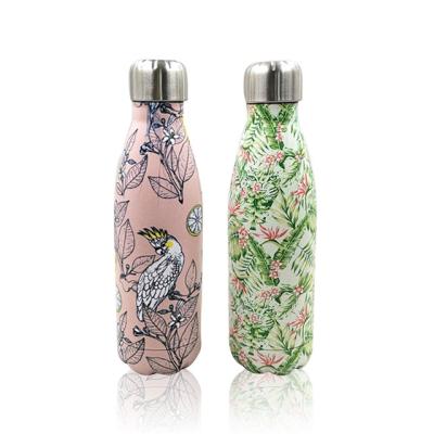 China Creativity Sports PORTABLE Cola Shaped Travel Bottle 500ml 750ml Vacuum Updraft Insulated Stainless Steel Water Bottle for sale