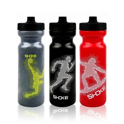 China Free Sample Factory Christmas Sustainable Sport 500Ml 750Ml Bpa Free Plastic Drinking Water Bottle With Cover for sale