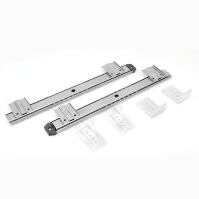 China OEM/ODM 27mm Ball Bearing Computer Keyboard Drawer Slide for sale