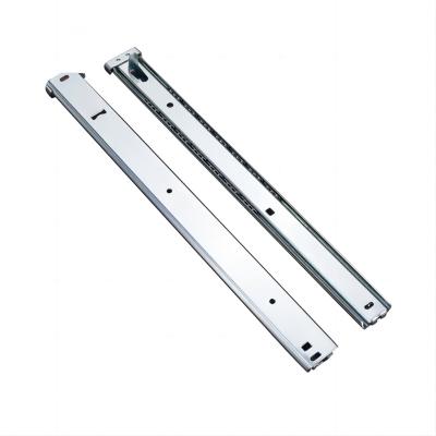 China OEM/ODM Silent Steel Ball Track Drawer Connection Slide Rail For Cabinets, Furniture for sale