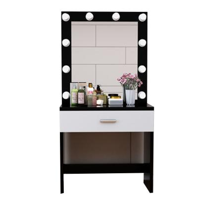 China China Factory Manufacture Classic Nordic Adjustable Fashion Single Dressing Table (Other) With Mirror for sale