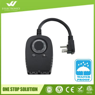 China Non-flammable Premium PC Outdoor Mechanical Timer Switch With ISO9001:2008 for sale