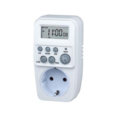 China Industrial Wholesale Programmable Summer Function Digital Timer Plug Electric Timer Switch for sale