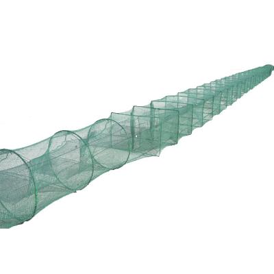 China Fish or Crab or Others Long Form Fishing Net Professional Fishing Folding Bait Trap for sale