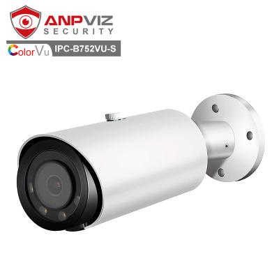 China Anpviz 5MP Super Full Color Motion Detection IP POE Bullet Camera 4pcs Color Temperature Led Built-in MIC F1.0 Starlight Lens for sale