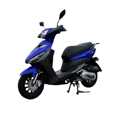 China Customized good quality 50 cc engine gas powered moped cost effective scooter street racing motorcycle FS50QT-6C for sale