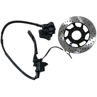 China popular cheap motorcycle spare parts CG125 CG150 disc brake pump and plate CG150 for sale