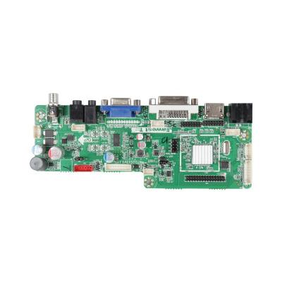 China Industrial Application RTD2513 Lvds Temperature Control Board Tft LCD Monitor Controller Wide Boards For Industrial Use for sale