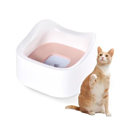 China New Inventions Cat Water Fountain Anti-puddle Automatic Pet Buoyancy Accessories Pets Drinking Bowl for sale