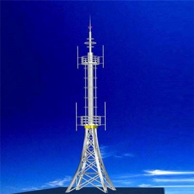 China Self Supporting 45 Meter Angle Steel Lattice Communication Supplier 4g 5g Construction Towers for sale