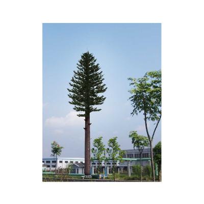 China Camouflaged artificial antenna tower of pine and palm mobile communication construction for sale