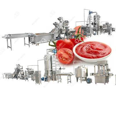 China High Efficiency Industrial 2Tons Tomato Sauce Processing Line Making Machine Tomato Paster Production Line for sale