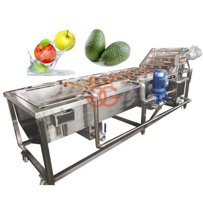 China GGXQ2500 High Efficiency Automatic Small Restaurant Ozone Fruit Vegetable Washing Machine Price for sale