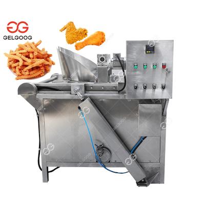 China Frying Snacks Factory Price Stainless Steel Peanut Potato Chips Frying Machine Deep Fat Deep Fryer Shop for sale