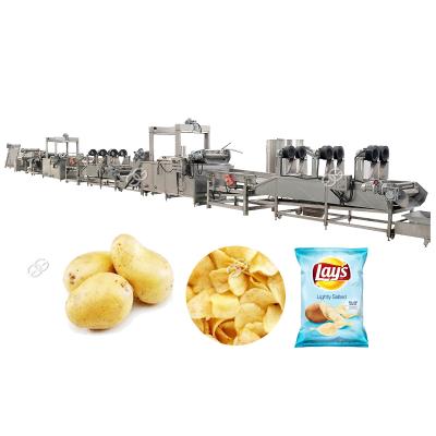 China Potato Chips Production Line Lays Potato Chips Making Machine Vegetable Processing Plant Factory Price Pringles for sale