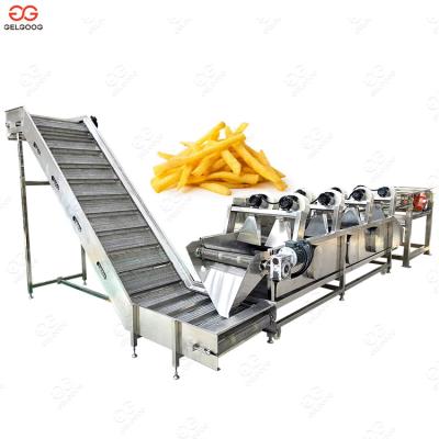 China Vegetable Processing Plant Extruded Compound Potato Chips Equipment Making Machine Complex Expand Potato Chips Production Line for sale