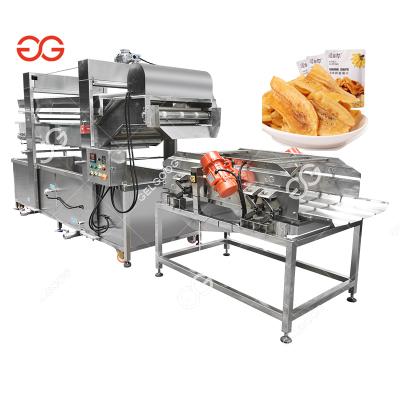 China Full Automatic Plantain Chips Processing Equipment High Efficiency Banana Chips Making Production Line for sale