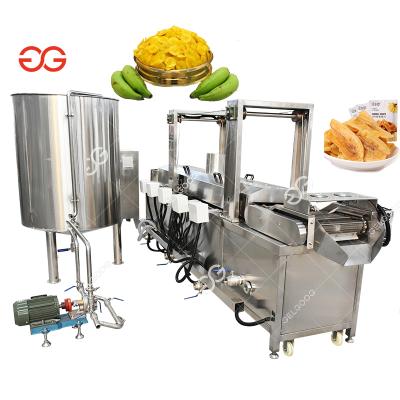 China High Speed ​​Industrial Electric Green Slice Low Energy Banana Chips Production Line Flake Banana Chips Processing Equipment for sale