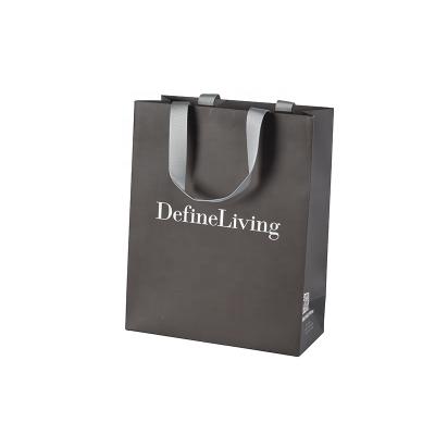 China Recycled Materials Fancy Bags Custom Paper Bags With Your Own Logo By Paper Bag Making Machine for sale