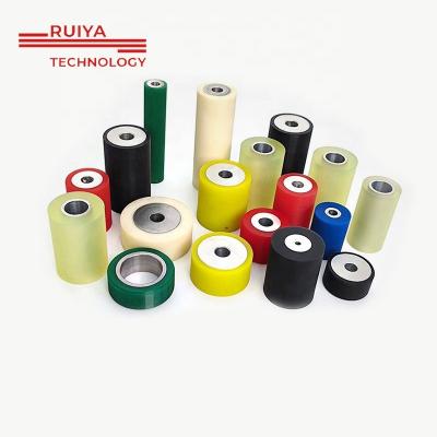 China Low Price Widely Used High Quality Selling Rubber Rollers For Printing Machinery Support Customized Services PU Polyurethane Rubber Roller for sale