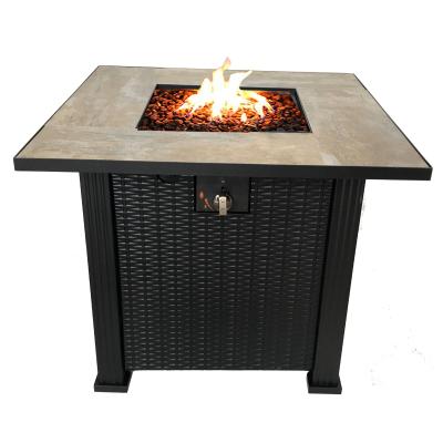 China New Style Outdoor Geno Metal Gas Fire Pit zu verkaufen