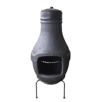 China Adjustable Height Outdoor Wooden Fired Used Clay Barbecue Sale For Garden Decor for sale