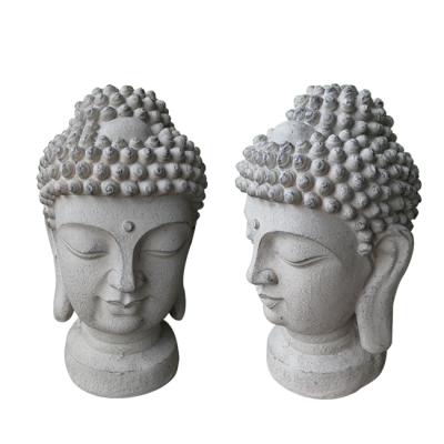 中国 Garden and Home Decorative Buddha Head Statue with Good Price 販売のため