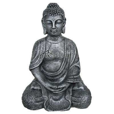 China China Sitting Fiberglass Praying Buddha Statue For Sale Te koop