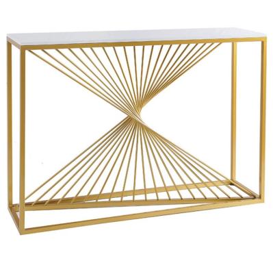 China 2019 new contemporary coffee table interior design luxury hotel home furniture console table with mirror for sale