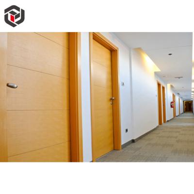 China Modern professional custom modern solid wood exterior doors for hotels project for sale