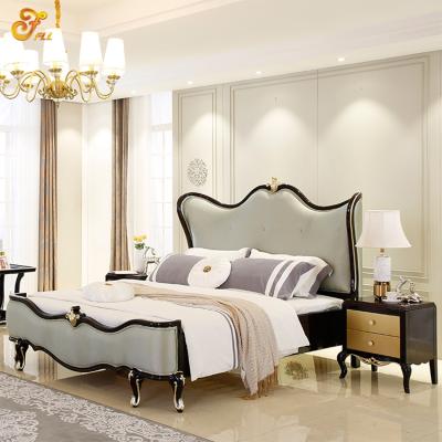 China Modern Luxury Modern Hotel Bed Room Sets, Hotel Single Bed Wood For Hotel, Apartment, Villa for sale