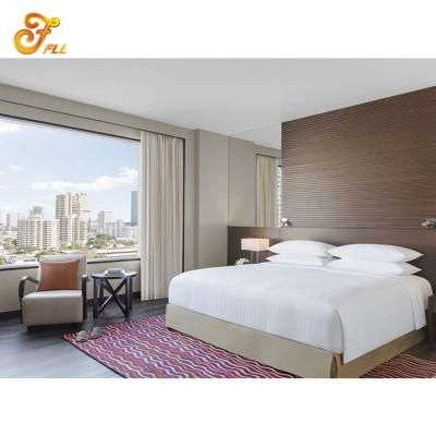 China Fulilai Modern Custom Hotel Project 5 Star Modern Hotel Beds Room Furniture Set for sale